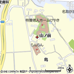 宮城県名取市愛島小豆島周辺の地図
