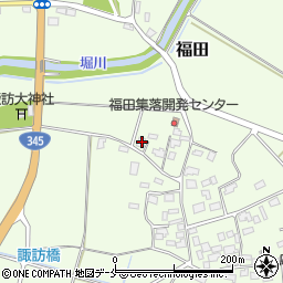 新潟県村上市福田519周辺の地図