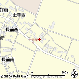 宮城県名取市下増田土手東23周辺の地図