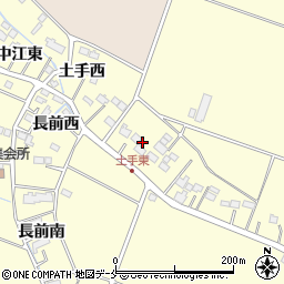 宮城県名取市下増田土手東2周辺の地図