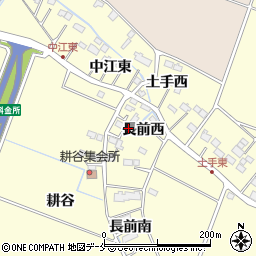 宮城県名取市下増田長前西周辺の地図