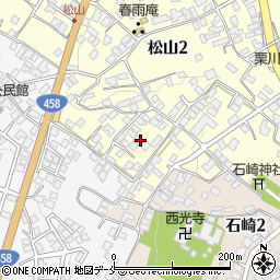 松山地区コミュニティセンター周辺の地図