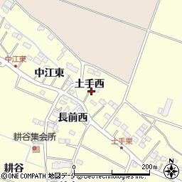 宮城県名取市下増田土手西周辺の地図