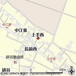 宮城県名取市下増田（土手西）周辺の地図