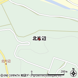新潟県佐渡市北片辺周辺の地図