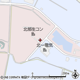 株式会社北部生コン周辺の地図