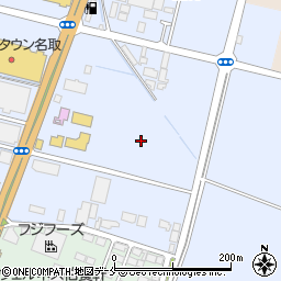 宮城県名取市飯野坂土城堀周辺の地図
