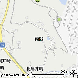 宮城県名取市愛島笠島（南台）周辺の地図