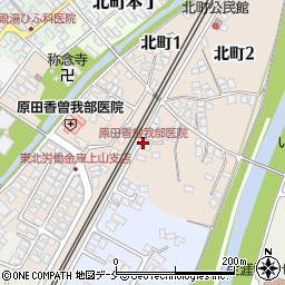 原田香曾我部医院周辺の地図