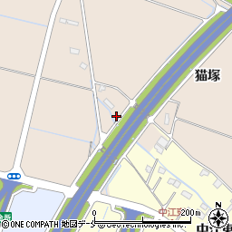 宮城県名取市増田猫塚221-3周辺の地図