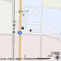 新潟県村上市山田931周辺の地図