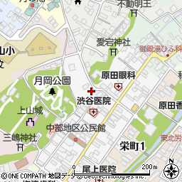 上山専門店会周辺の地図