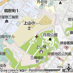 〒999-3154 山形県上山市元城内の地図