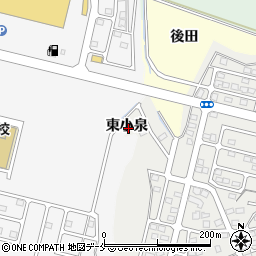 宮城県名取市愛島笠島東小泉周辺の地図