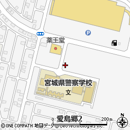 宮城県名取市愛島郷周辺の地図