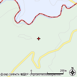 山形県上山市小倉大森1968-42周辺の地図