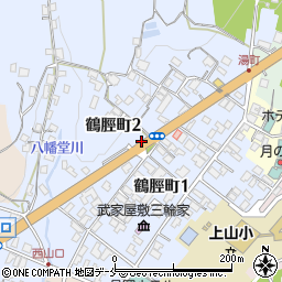 上山温泉口周辺の地図