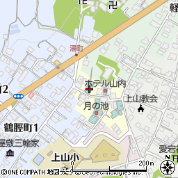 湯元五助周辺の地図