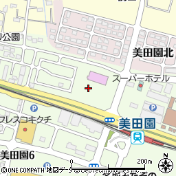 ダイナム宮城名取美田園店周辺の地図