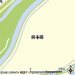 宮城県名取市下増田前干揚周辺の地図