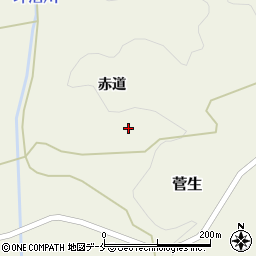 宮城県柴田郡村田町菅生赤道41周辺の地図