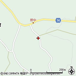 山形県上山市小倉1633-2周辺の地図