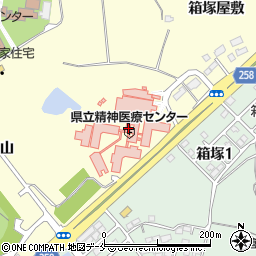 ヤマザキＹショップ宮城県立精神医療センター店周辺の地図