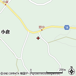 山形県上山市小倉49周辺の地図
