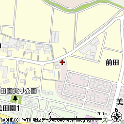 宮城県名取市下増田前田227周辺の地図