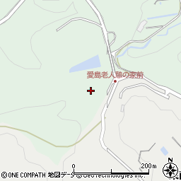 名取市　愛島老人憩の家周辺の地図