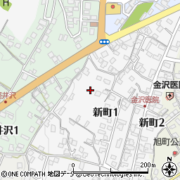 〒999-3158 山形県上山市新町の地図