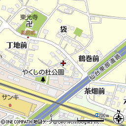 宮城県名取市下増田丁地前32周辺の地図