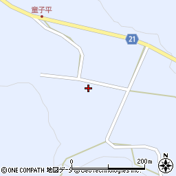 山形県山形市蔵王温泉1232周辺の地図