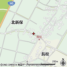 新潟県村上市北新保422-7周辺の地図