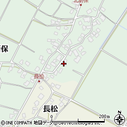 新潟県村上市北新保199-1周辺の地図