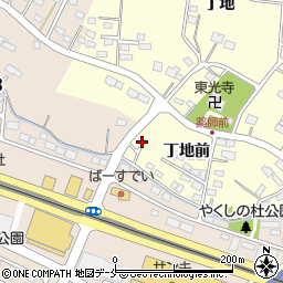 宮城県名取市下増田丁地前6周辺の地図