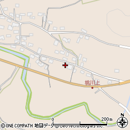 新潟県村上市桃川1100周辺の地図