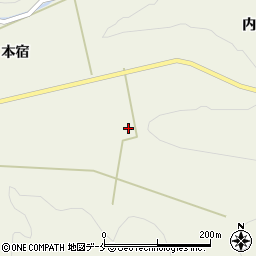 宮城県柴田郡村田町菅生中道周辺の地図
