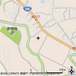 新潟県村上市桃川255周辺の地図