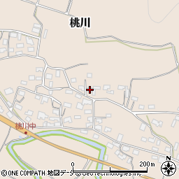 新潟県村上市桃川866周辺の地図