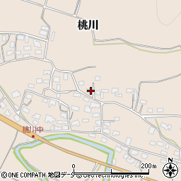 新潟県村上市桃川867周辺の地図