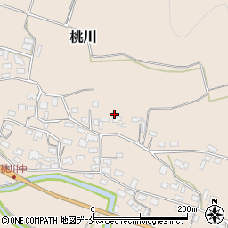 新潟県村上市桃川852周辺の地図