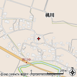 新潟県村上市桃川877周辺の地図