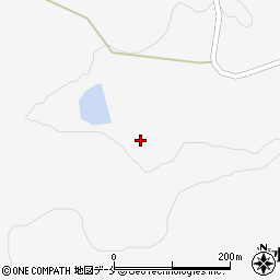 宮城県柴田郡川崎町支倉金柑山周辺の地図