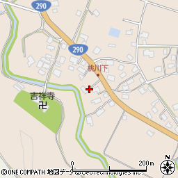 新潟県村上市桃川249周辺の地図