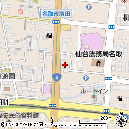宮城県名取市増田柳田565周辺の地図
