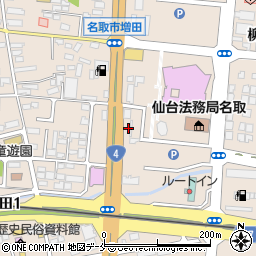 宮城県名取市増田柳田564-3周辺の地図