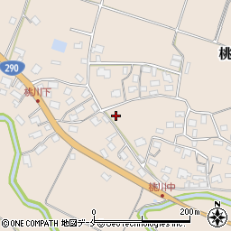 新潟県村上市桃川949周辺の地図