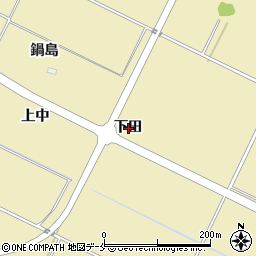 宮城県名取市小塚原下田周辺の地図