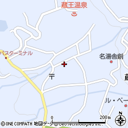山形県山形市蔵王温泉191周辺の地図